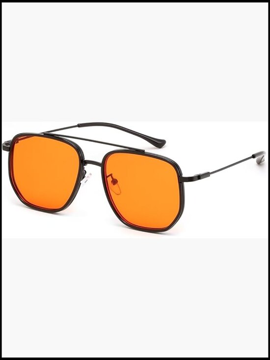 Retro Aviator Sunglasses Metal Frame UV400 Lenses Lightweight main image 7